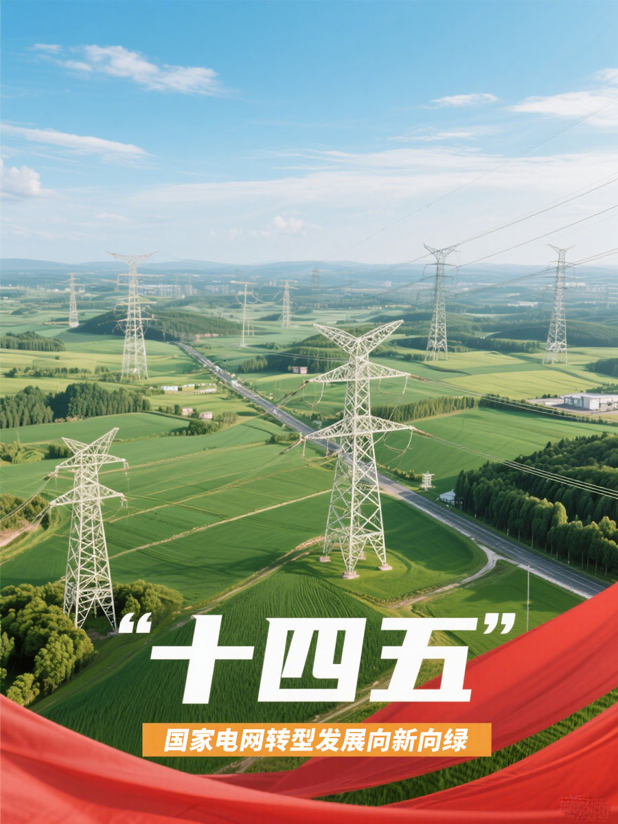 “十四五”国家电网发展成效①：转型发展向新向绿